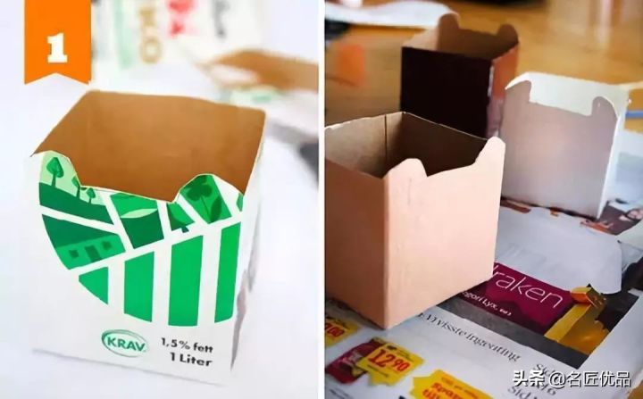 牛奶盒手工制作小动物（废弃牛奶盒的创意手工大全）