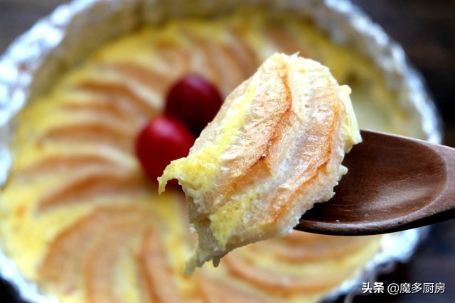 苹果做甜品怎么做(低脂又美味的苹果蛋奶布丁教程)