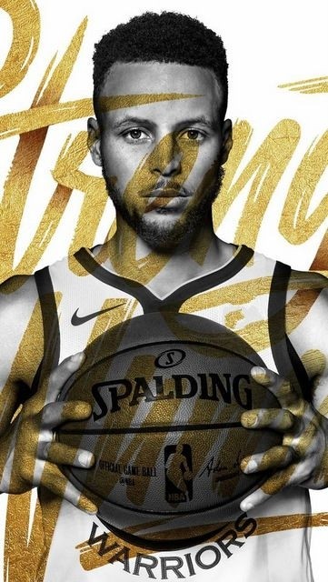 组图:库里各种炫酷壁纸,金色王朝的勇士让人不得不爱