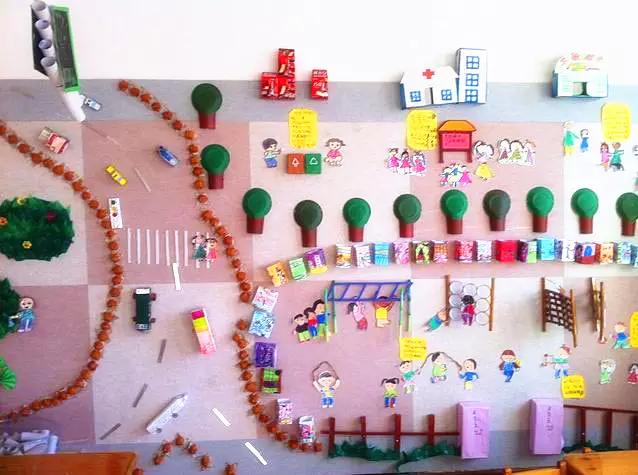 环创幼儿园主题墙图文并茂（环创幼儿园环创）(14)